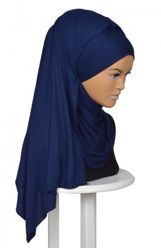 Navy Blue Shawl 0046-1