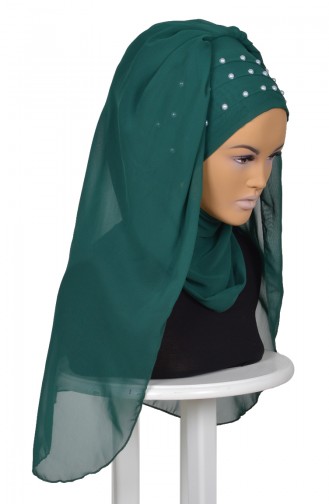 Emerald Ready to wear Turban 0060-12