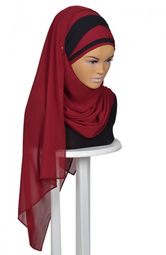 Claret Red Ready to Wear Turban 0065-7-14