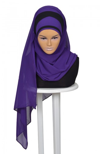 Purple Ready to wear Turban 0065-20-14