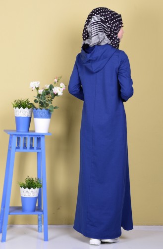 Robe Hijab Indigo 1283-01