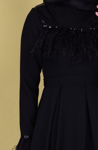 فستان أسود 4048-03