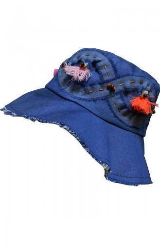 Indigo Hat and Bandana 112