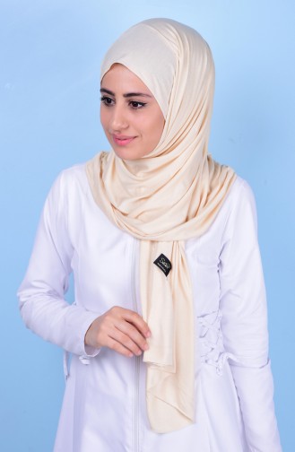 Sefamerve Sedef Cotton Shawl 81 Cream 81