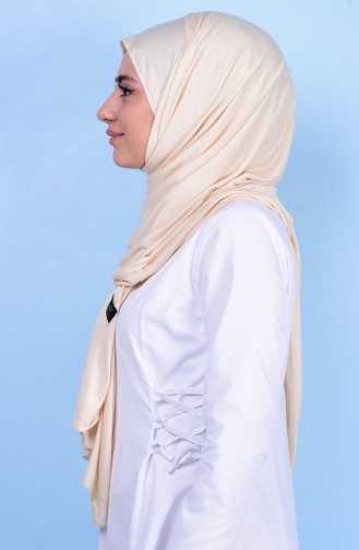 Sefamerve Sedef Cotton Shawl 81 Cream 81