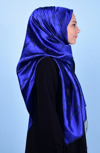 Jakarlı Şal 40018-12 Saks