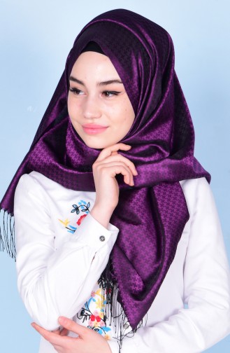 Purple Sjaal 06