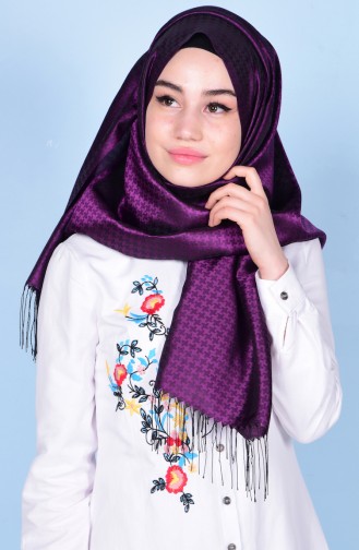 Purple Sjaal 06