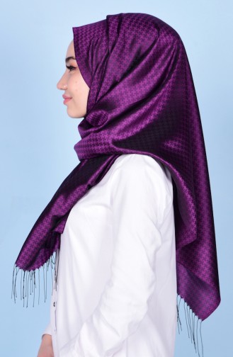 Purple Sjaal 06