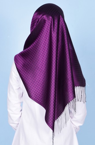 Purple Sjaal 06