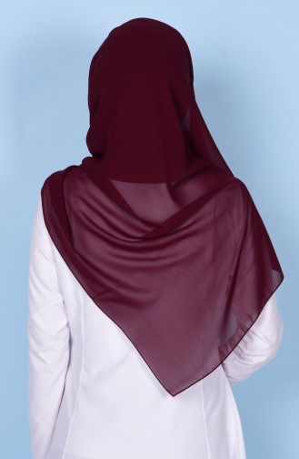 Asude Moda XL Chiffon Schal 50035-10 Zwetschge 10