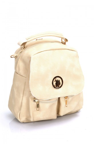 Cream Backpack 10230KR