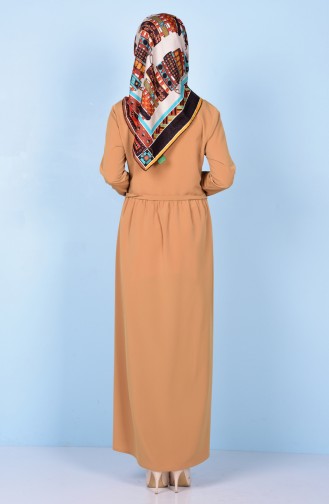 Geraftes Abaya 2111-04 Senf 2111-04