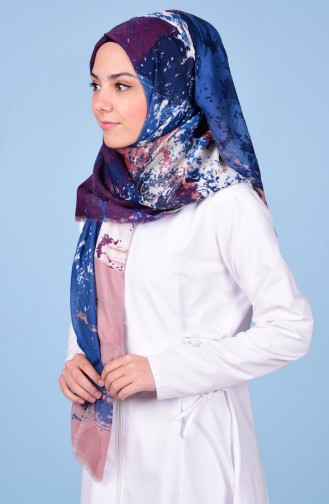 Indigo Shawl 17