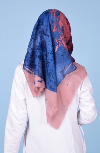 Indigo Shawl 17