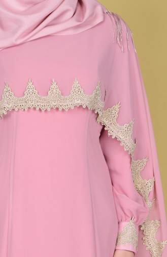 Powder Hijab Dress 52597-07