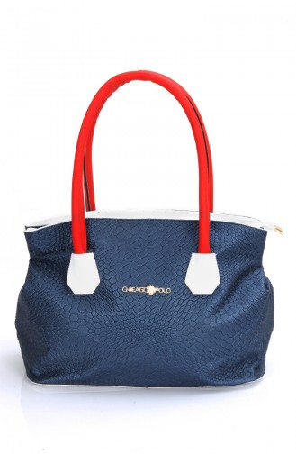 Navy Blue Shoulder Bags 10225LA