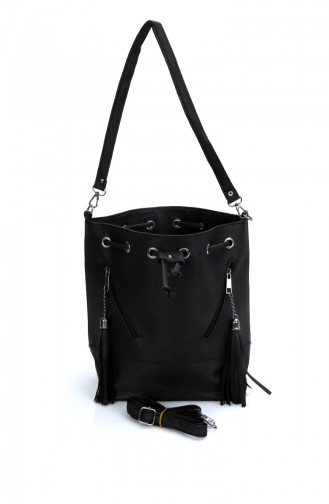 Black Shoulder Bags 10228SI