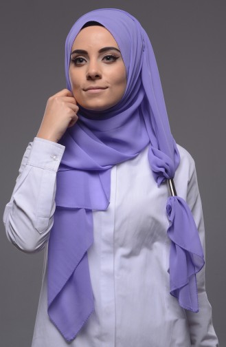 Lila Schal 0413-25