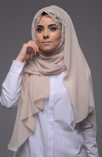 Beige Shawl 5200-03