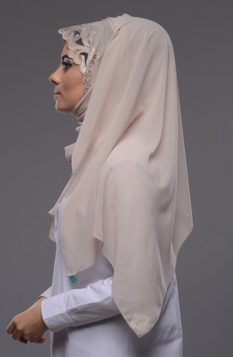 Beige Shawl 5200-03