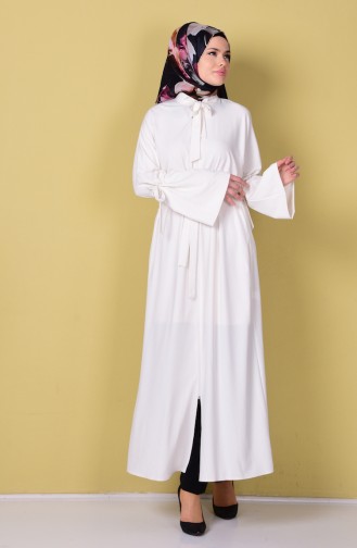 Ecru Abaya 7720-06