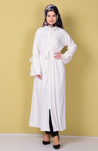 Ecru Abaya 7720-06