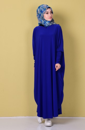 Abaya mit Fledermausärmeln 17141-06 Saks 17141-06