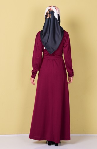 Cherry Hijab Dress 1364-02