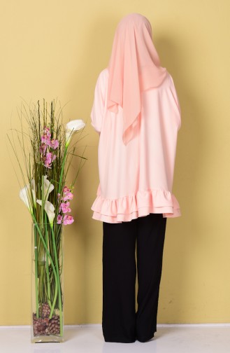 Blouse Saumon 1007-01