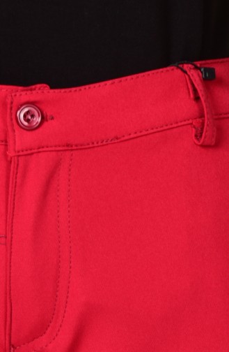 Claret Red Pants 8855-03