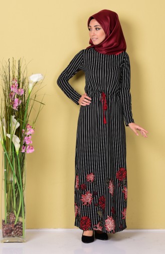 Black Hijab Dress 0008-01