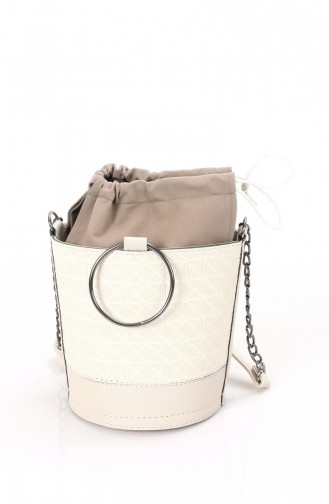 White Shoulder Bags 20055BE