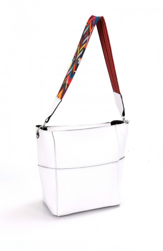 White Shoulder Bags 20056BE