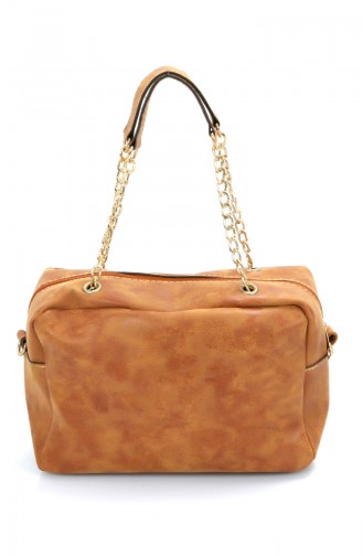 Brown Shoulder Bags 10238KA