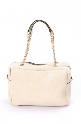 Cream Shoulder Bag 10238KR
