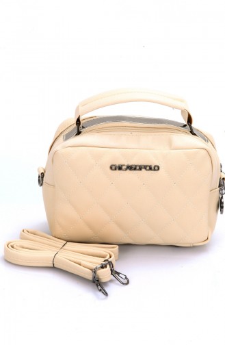 Cream Shoulder Bags 10239KR