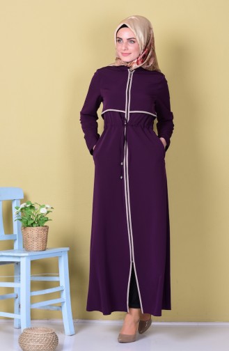 Purple Abaya 1877-04