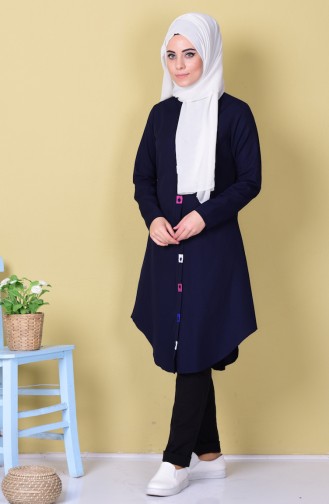 Navy Blue Tunics 6187-11