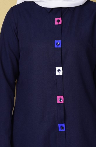 Navy Blue Tunics 6187-11