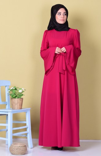 Cherry Hijab Dress 1401-02