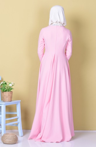 Robe Asymétrique 4055-27 Rose Clair 4055-27