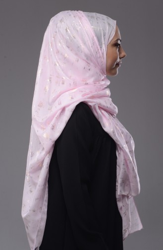 Light Pink Sjaal 09