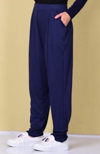 Pantalon Bleu Marine 0763-01