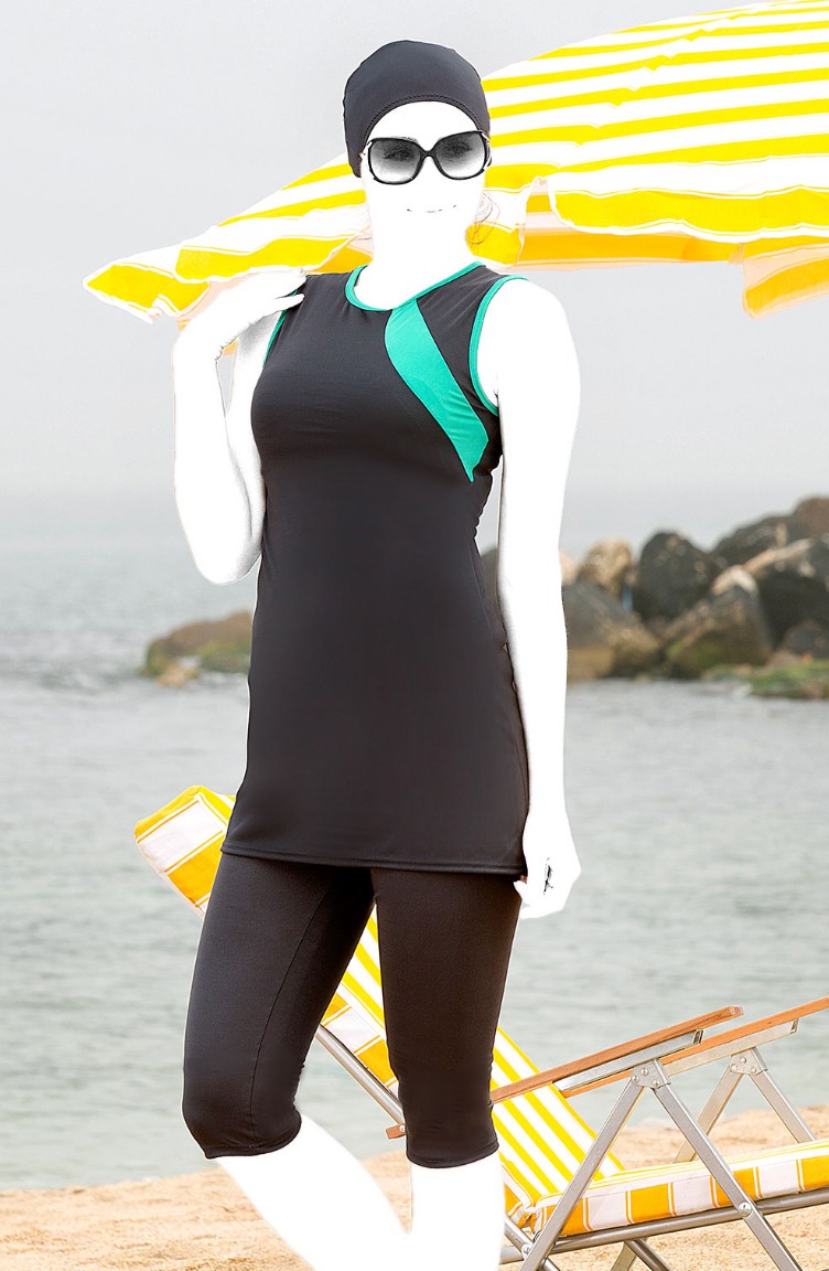 Cupshe SAGGING CUTOUT - Maillot De Bain - Black/noir
