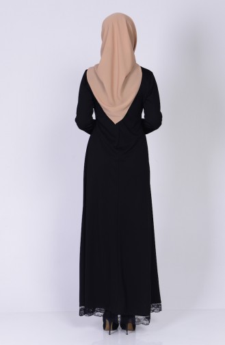 Robe Hijab Noir 2055-01