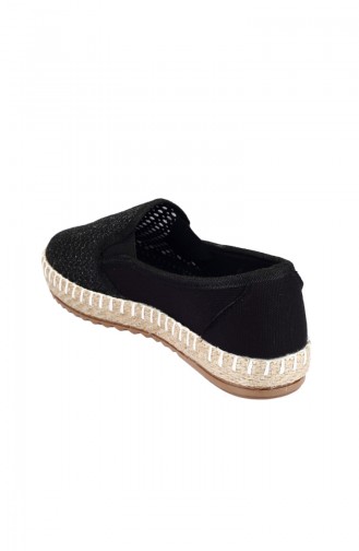 Espardin Chaussures Filet 5011-08 Noir 5011-08