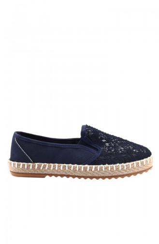 Espardin Chaussures a Dentelle 5011-12 Bleu Marine 5011-12