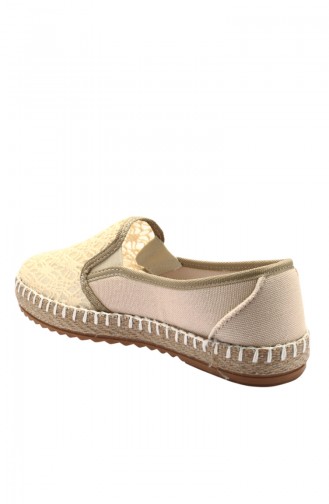 Espardin Chaussures a Dentelle 5011-13 Beige 5011-13