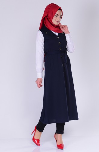 Navy Blue Waistcoats 0450-02